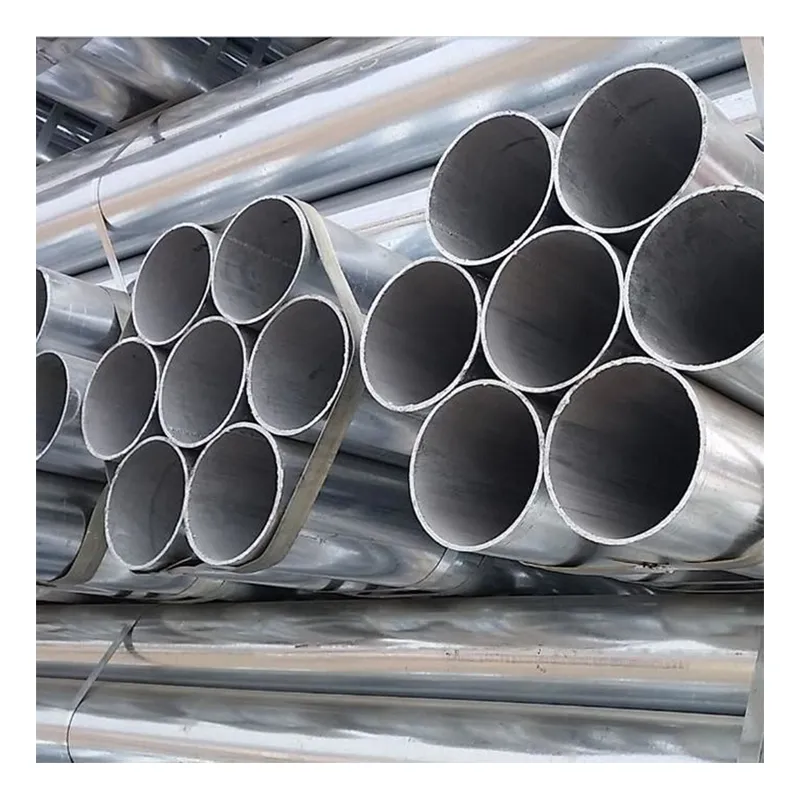 Spot sale Hot dipped round pipe for scaffolding used